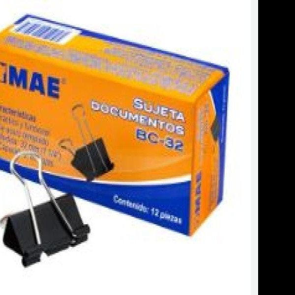 CLIPS SUJETA DOCUMENTOS MAE MEDIANO CAJA C12 BC-32 C12